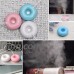 SUIE 1Pcs Mini Portable Float Donuts Steam USB Air Humidifier Purifier Aroma Diffuser Pink - B01K9FLN9M